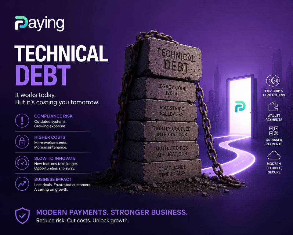 What payment technical debt actually looks like