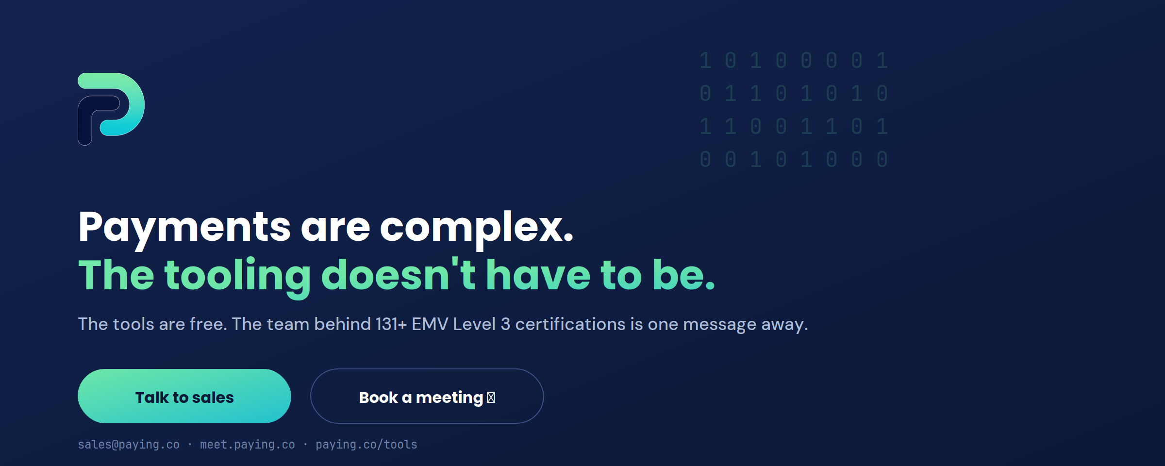 Built by Payment Engineers, For Payment Engineers: The Paying.co Developer Toolkit