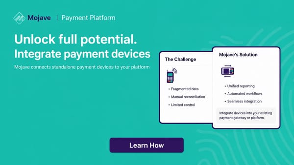 Turn Your Standalone Payment Devices Into a Fully Integrated Solution