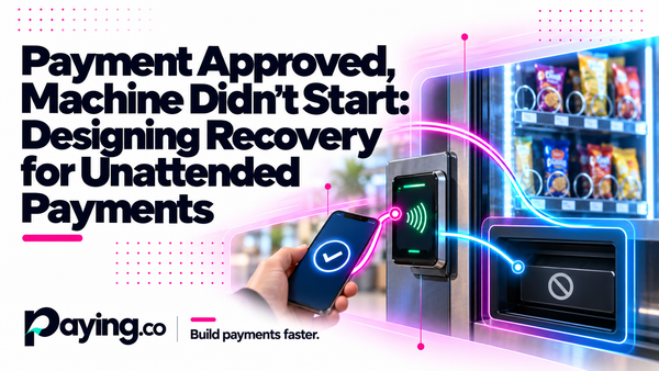 Payment Approved, Machine Didn't Start: Designing Recovery for Unattended Payments