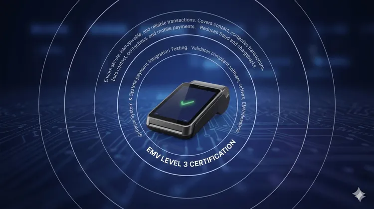 What is an EMV level 3 certification?