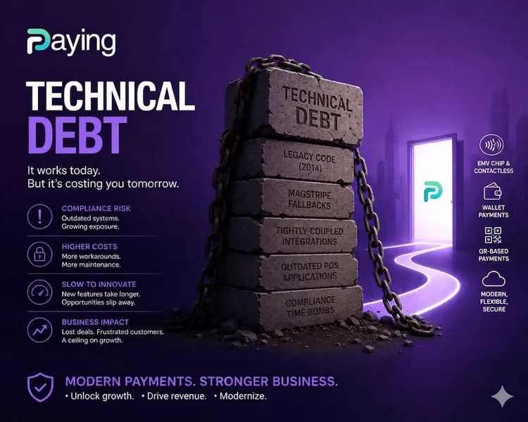 What payment technical debt actually looks like