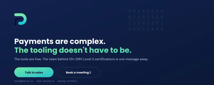 Built by Payment Engineers, For Payment Engineers: The Paying.co Developer Toolkit